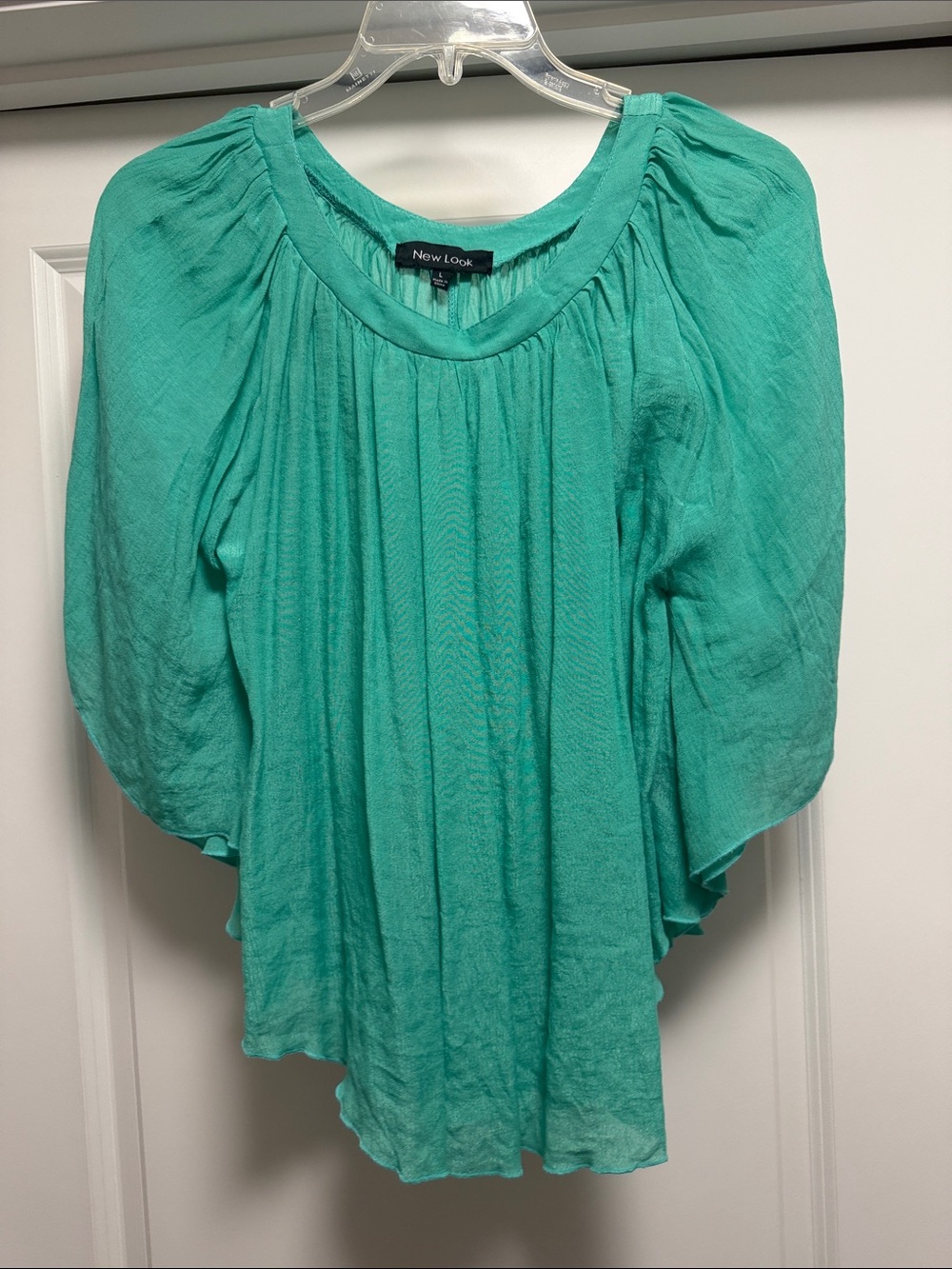 New Look Aqua Green Peasant Tunic